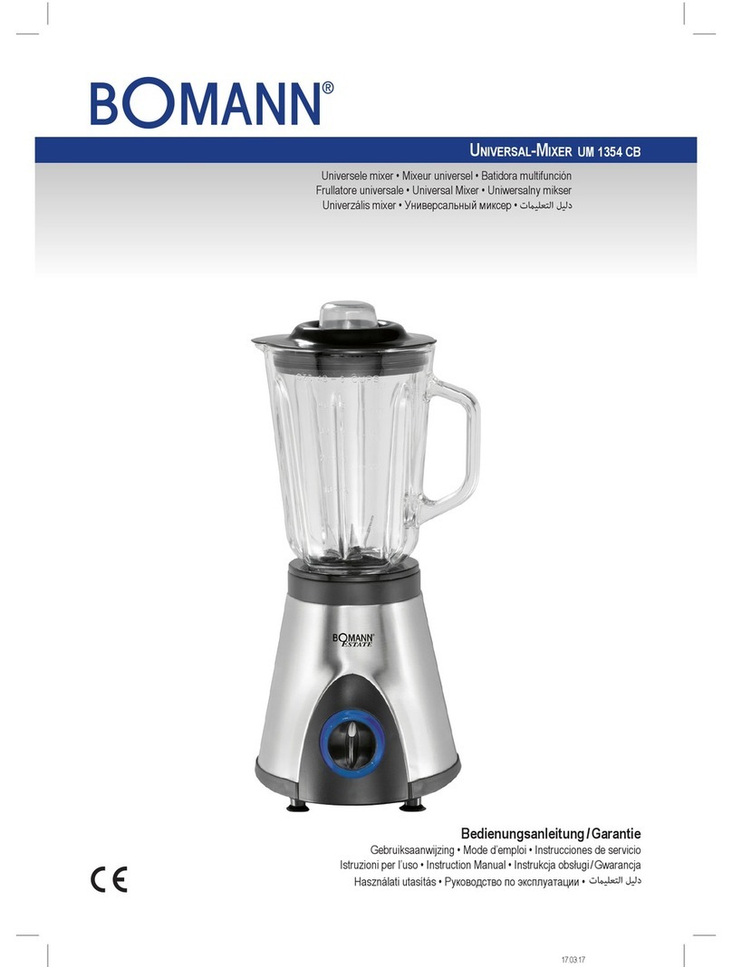 BOMANN UM 1354 CB User manual
