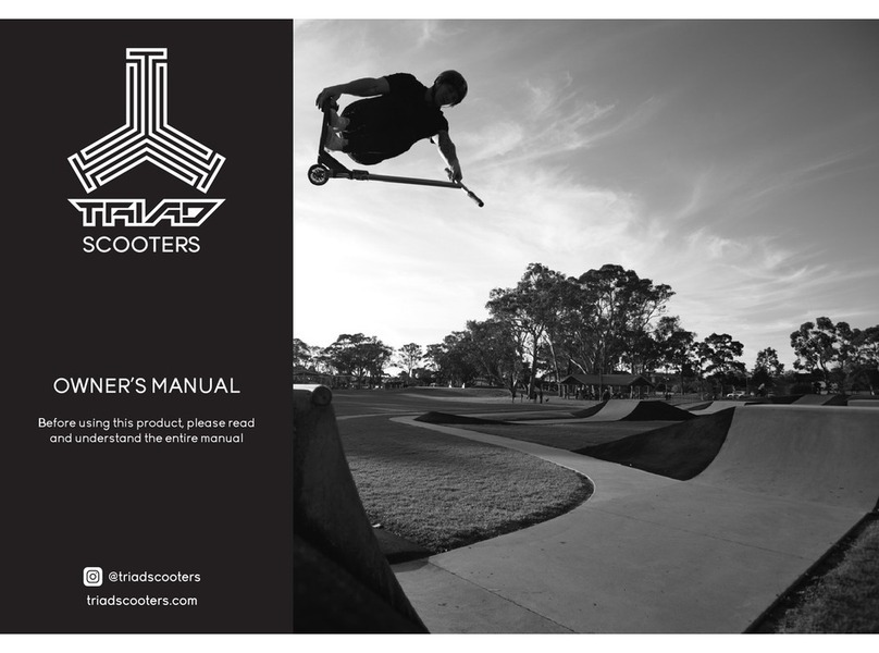Triad BLACKMAIL owner's manual