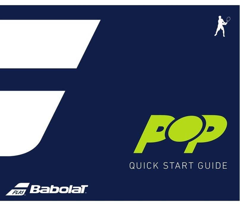 Babolat POP User manual