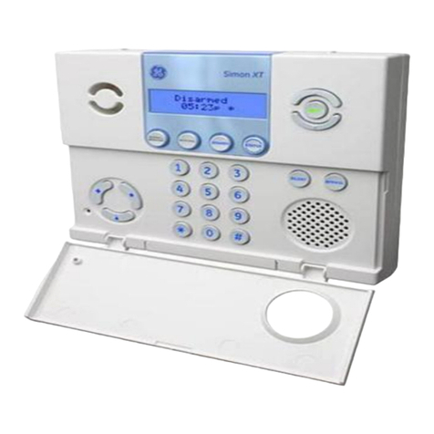 GE SIMON XT Operating instructions