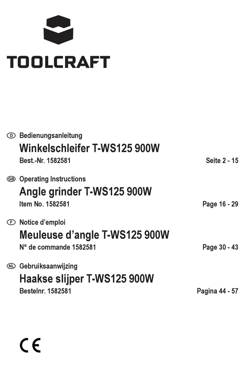 TOOLCRAFT T-WS125 900W User manual