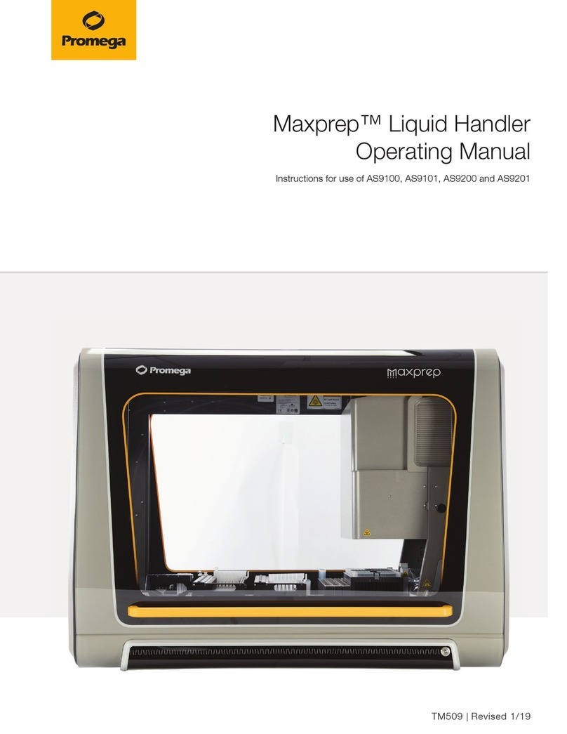 Promega Maxprep AS9100 operating manual Promega Maxprep AS9100 operating manual
