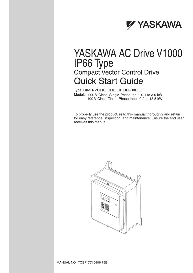 YASKAWA CIMR-VC*****H**-00 series User manual YASKAWA CIMR-VC*****H**-00 series User manual