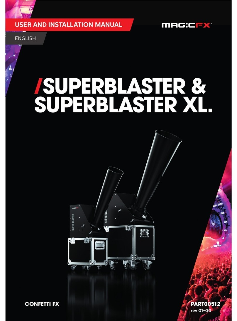 Magicfx SUPERBLASTER Operating manual