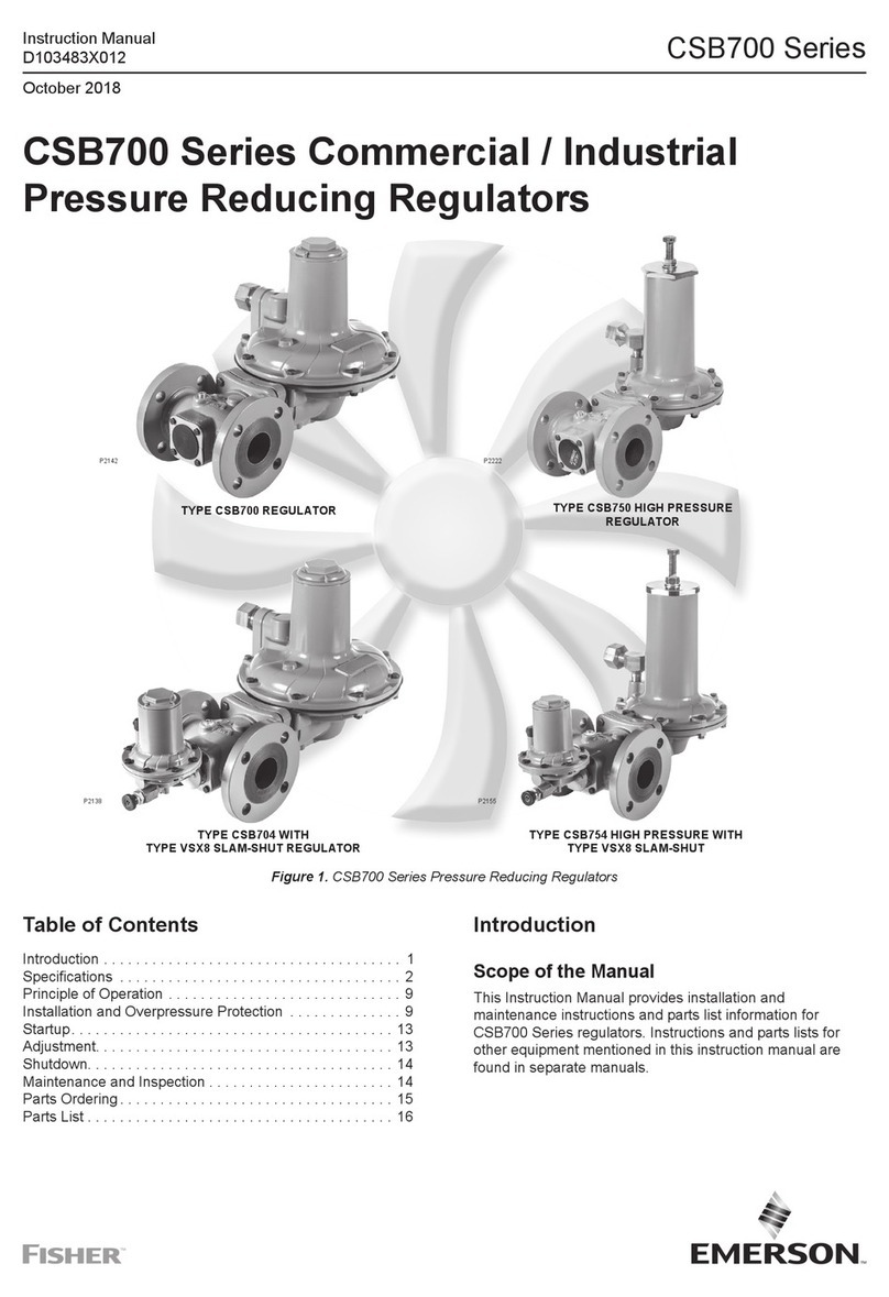 Emerson CSB700 Series User manual