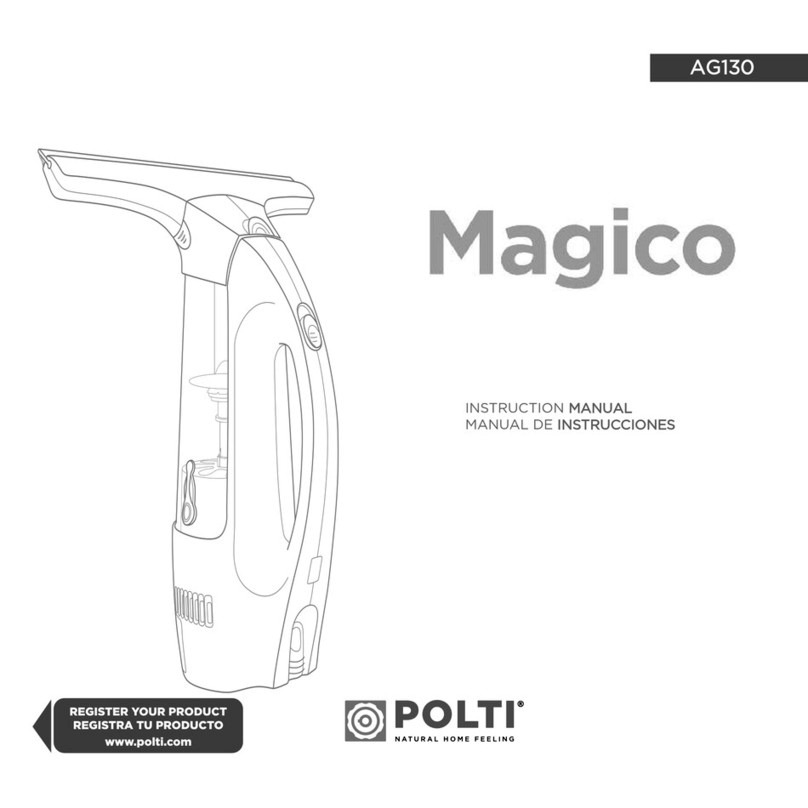 POLTI Magico AG130 instruction manual