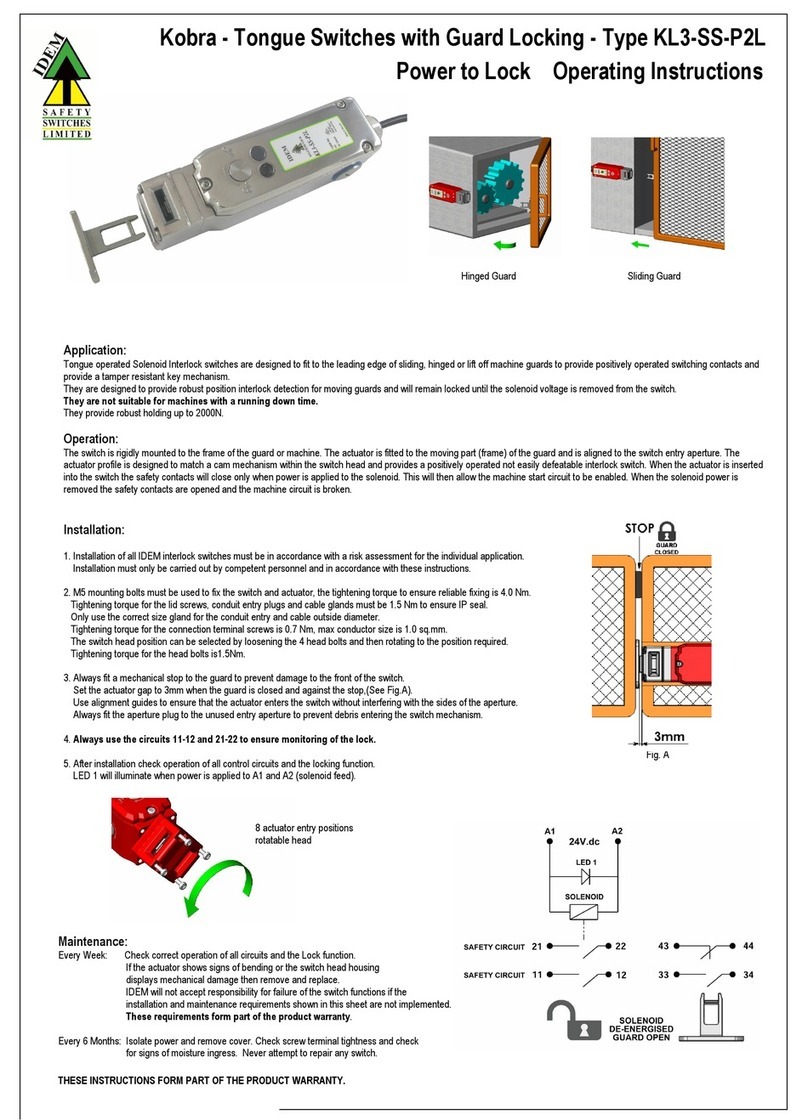 Idem KL3-SS-P2L User manual