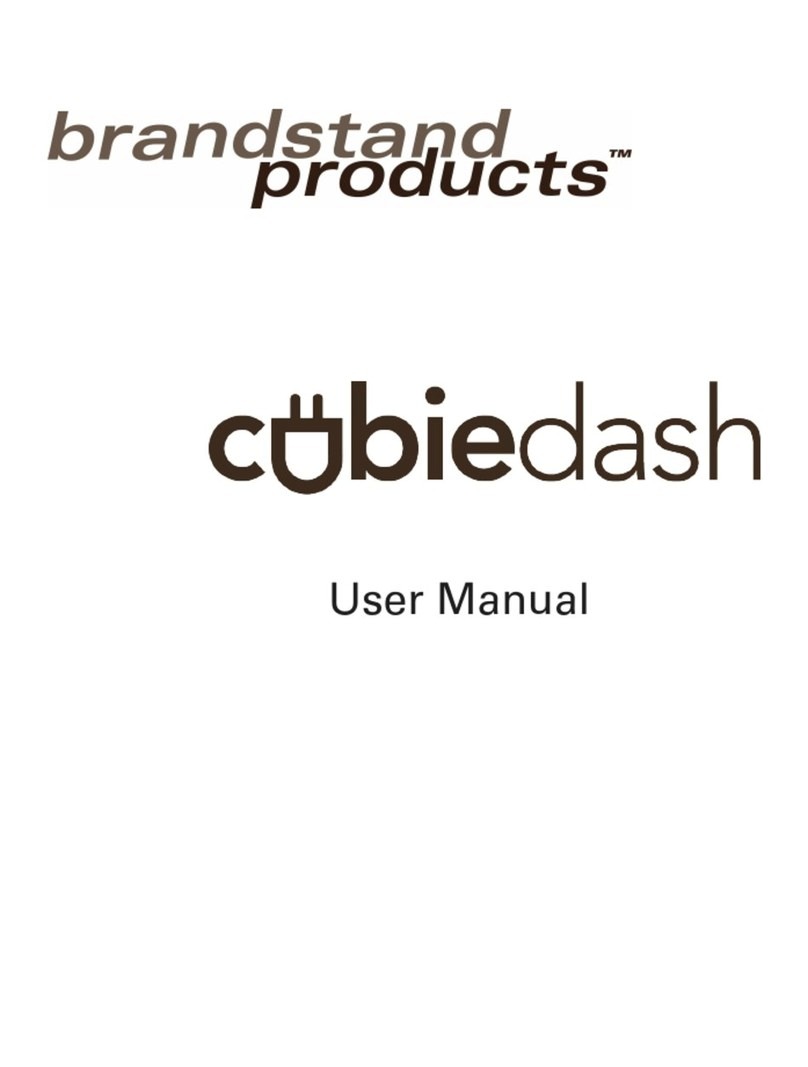 brandstand products CubieDash user manual