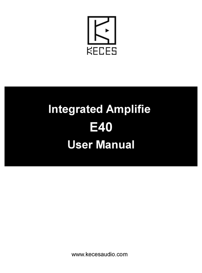 Keces E40 user manual