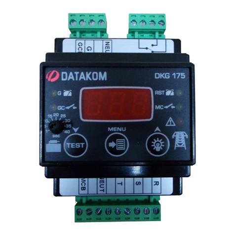 Datakom DKG-175 user manual