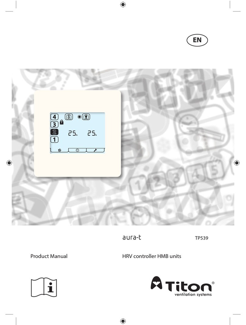 Titon aura-t TP539 User manual