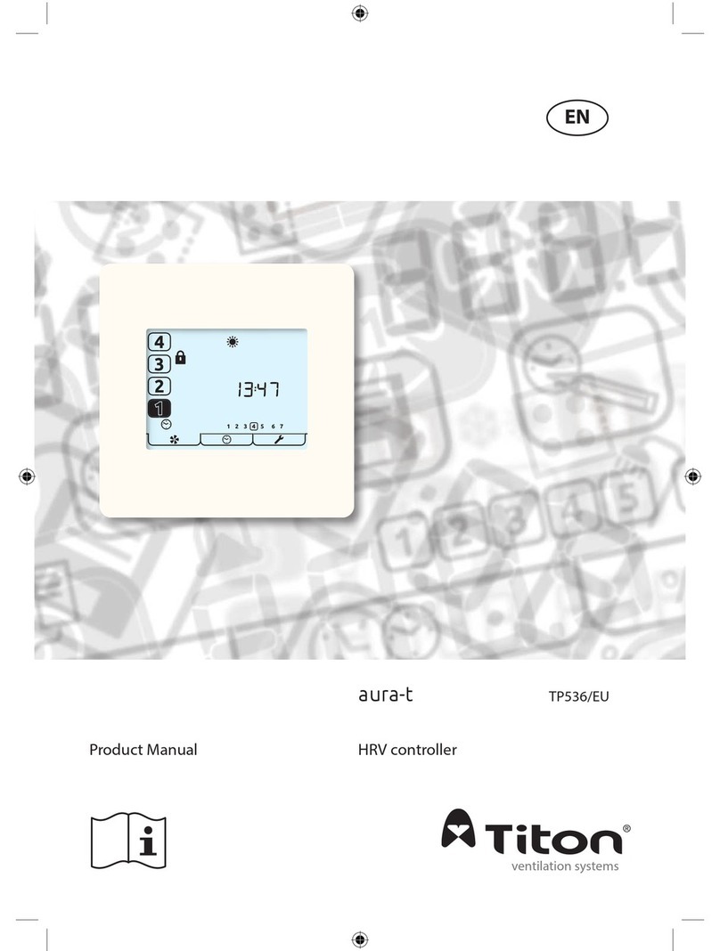 Titon aura-t TP536/EU product manual