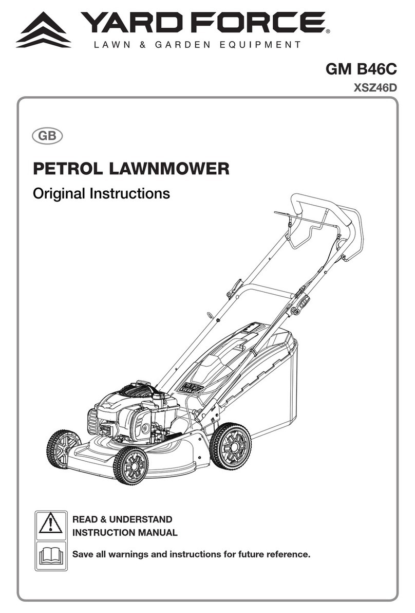 Yard force GM B46C User manual