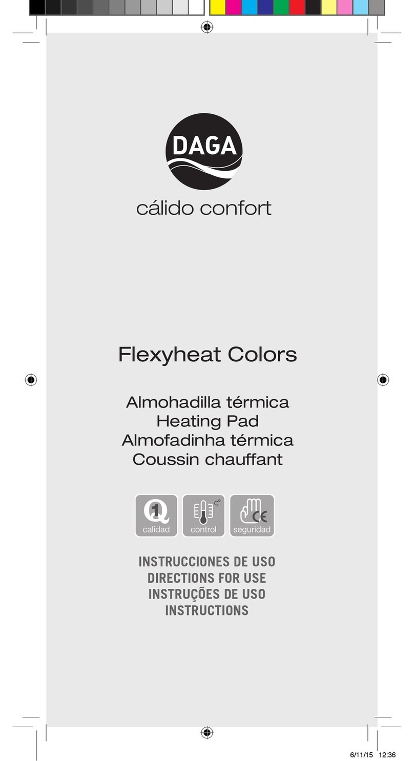 Daga Flexyheat Colors instruction manual