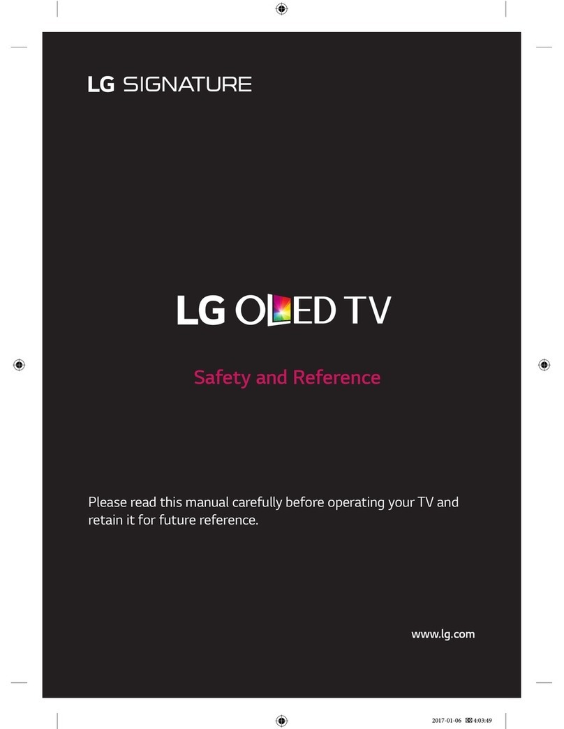 LG OLED**W7S series Parts list manual