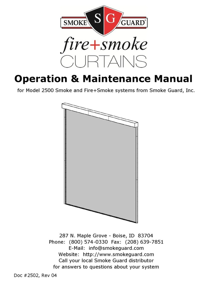 Smoke Guard M2500 Smoke Operation & maintenance manual