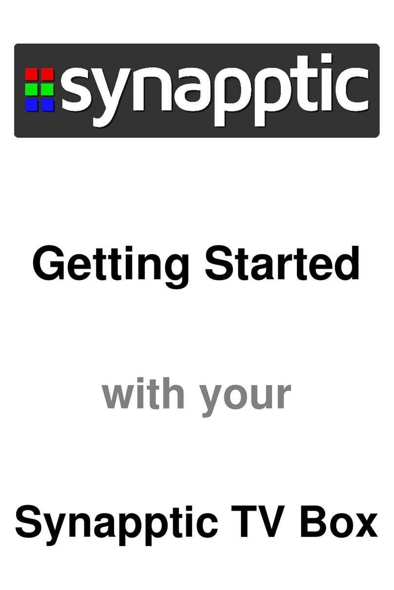 Synapptic TV Box Getting started