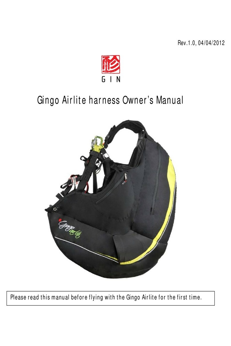 Gin Gliders Gingo Airlite owner's manual Gin Gliders Gingo Airlite owner's manual