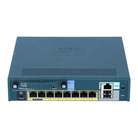 Cisco 5505 - ASA Firewall Edition Bundle User manual