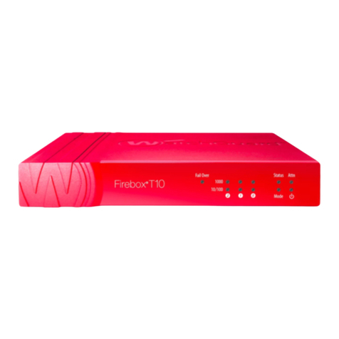 Watchguard Firebox t10 User manual