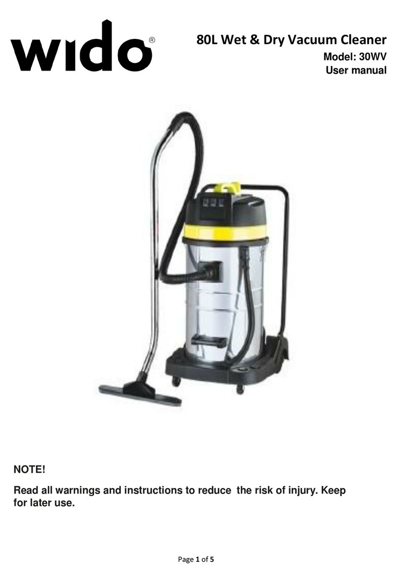 Wido 30WV user manual