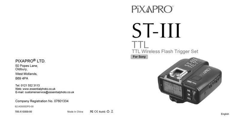 Pixapro ST-III User manual
