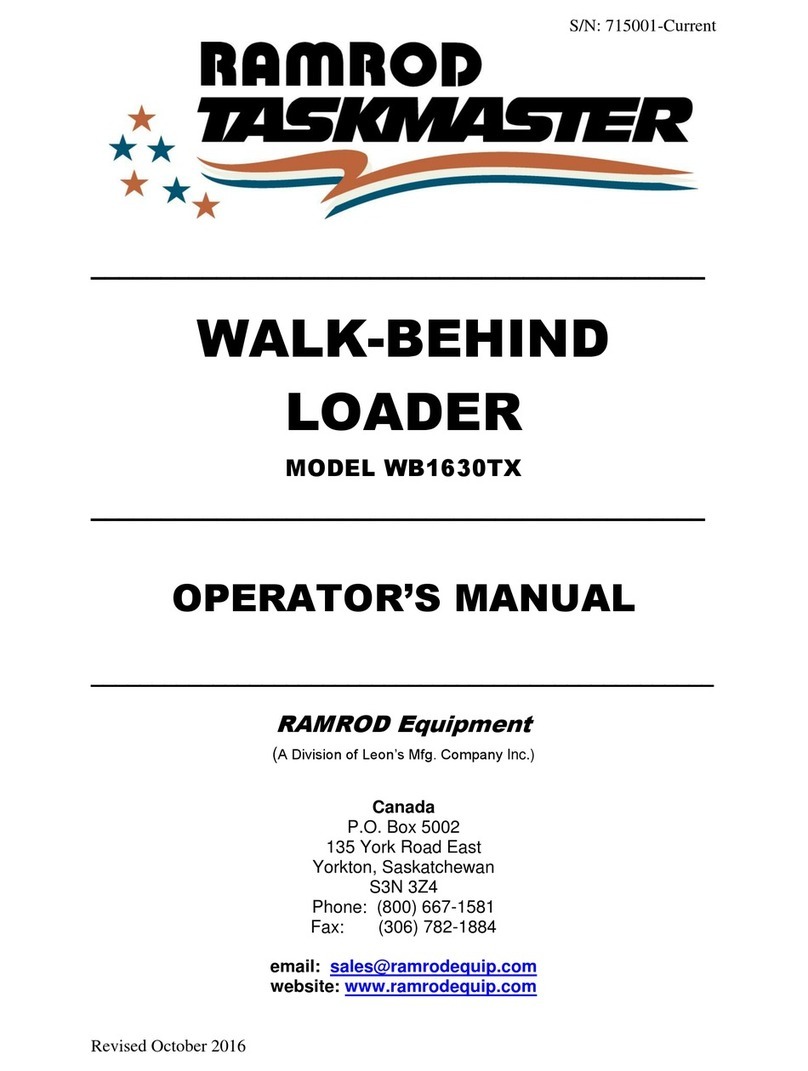 RAMROD WB1630TX User manual RAMROD WB1630TX User manual