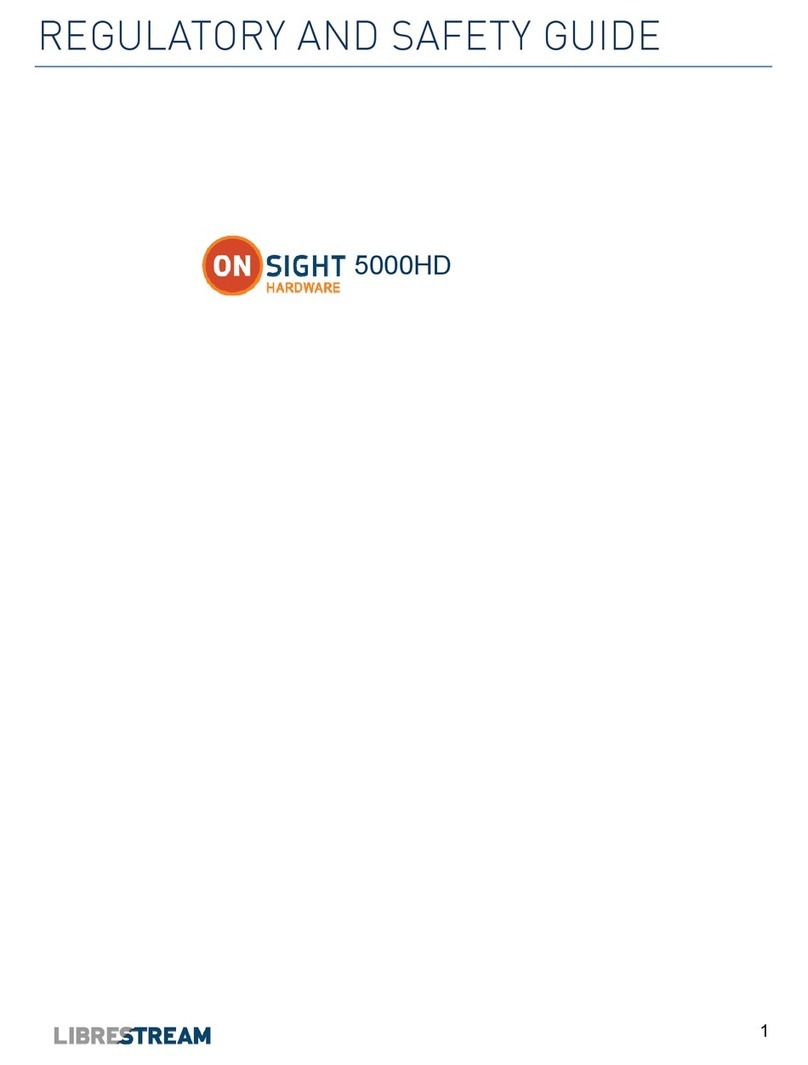 Librestream Onsight 5000HD User manual