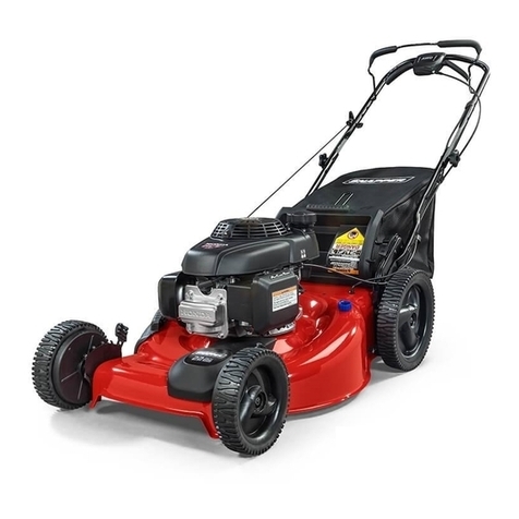 Snapper SP110 User manual