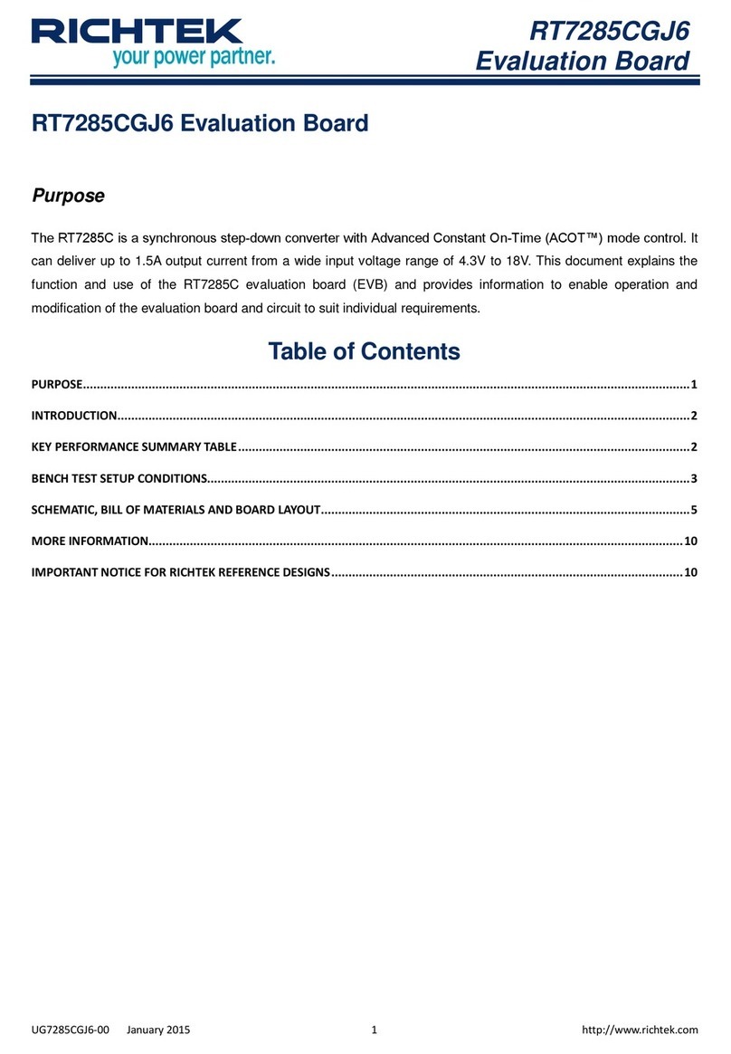 Richtek RT7285CGJ6 User manual