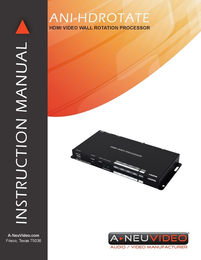 A-Neuvideo ANI-HDROTATE instruction manual
