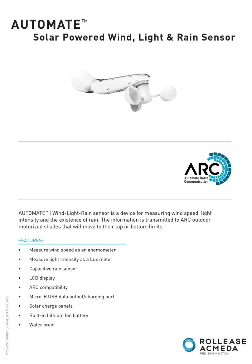 rollease acmeda AUTOMATE Installation manual