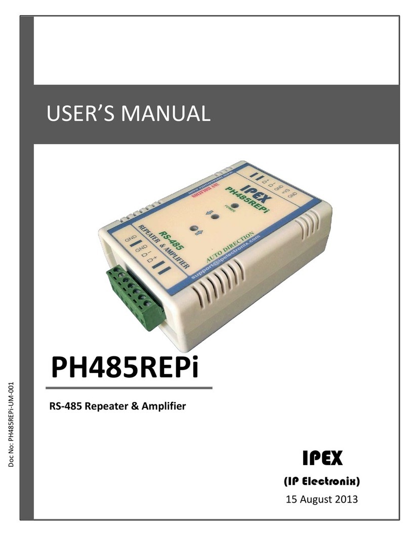 IPEX PH485REPi User manual