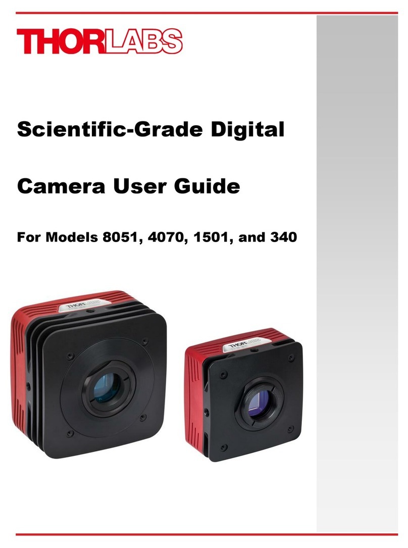 THORLABS 8051 User manual THORLABS 8051 User manual