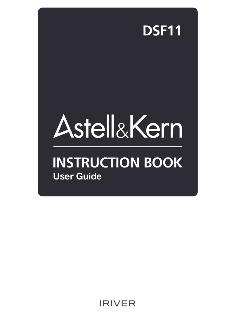 Astell & Kern DSF11 instruction manual