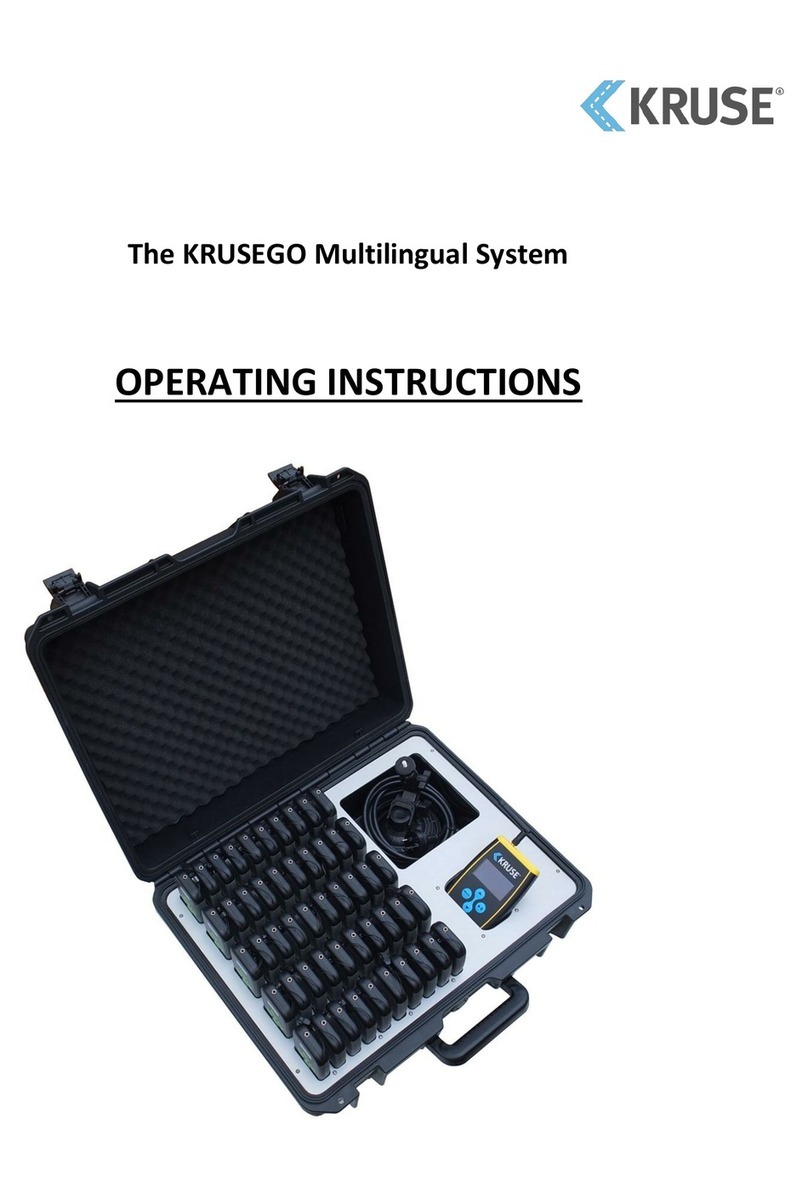 KRUSE KRUSEGO operating instructions