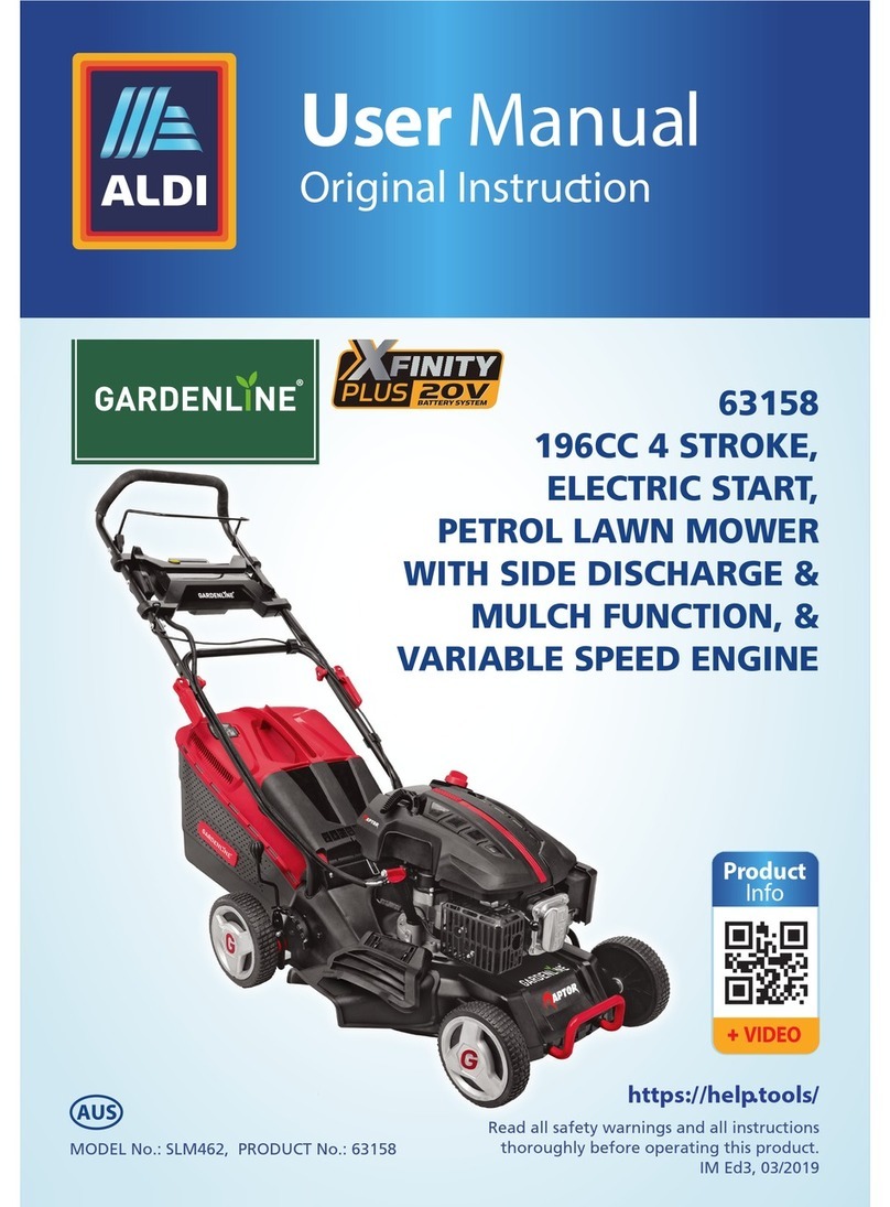 Gardenline SLM462 user manual