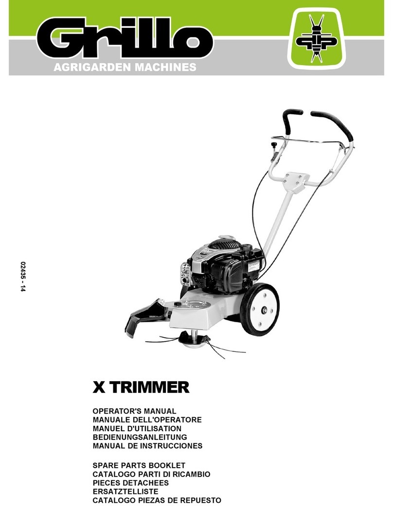Grillo X TRIMMER User manual