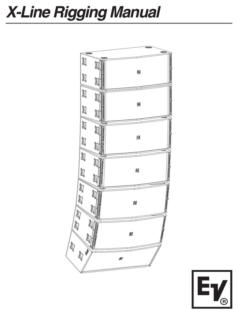 Electro-Voice X-Line series Rigging manual