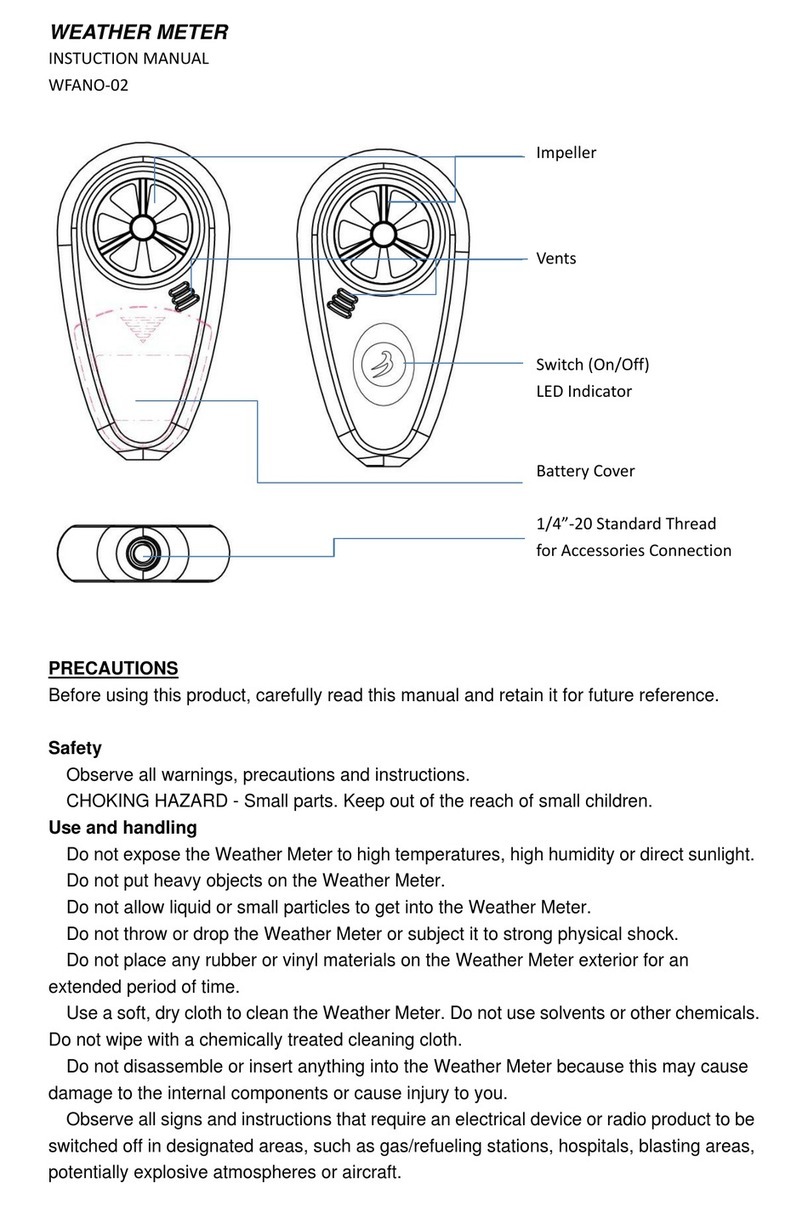 WeatherFlow WFANO-02 instruction manual
