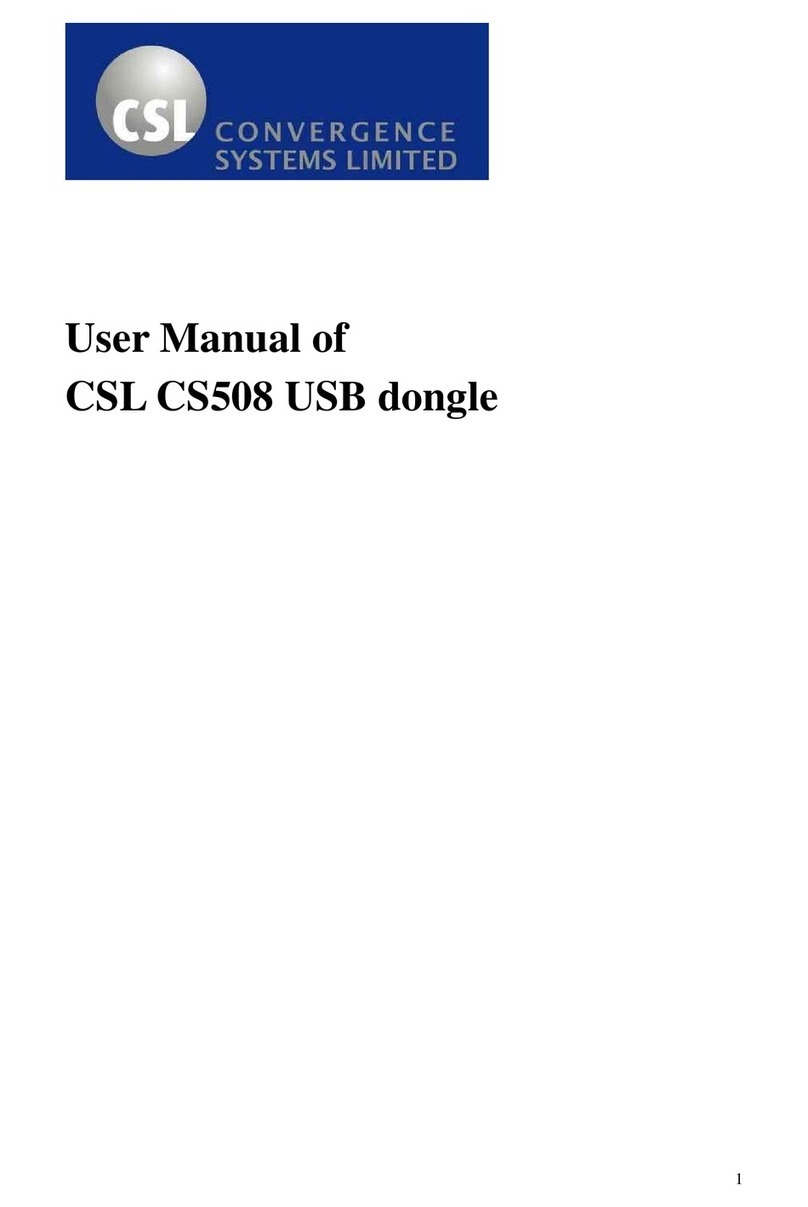 CSL CS508 user manual