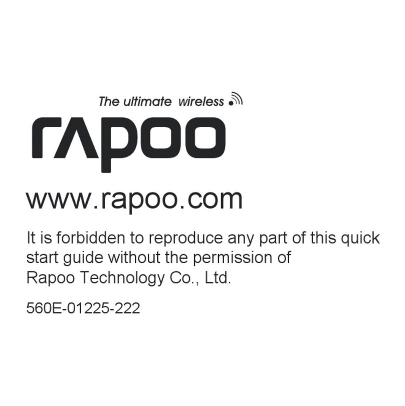 Rapoo S160 User manual