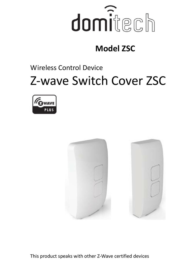Domitech ZSC User manual