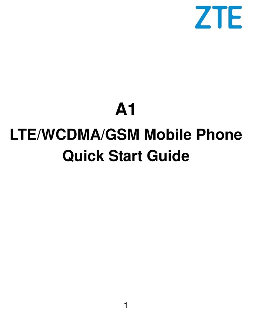 Zte A1 quick start guide