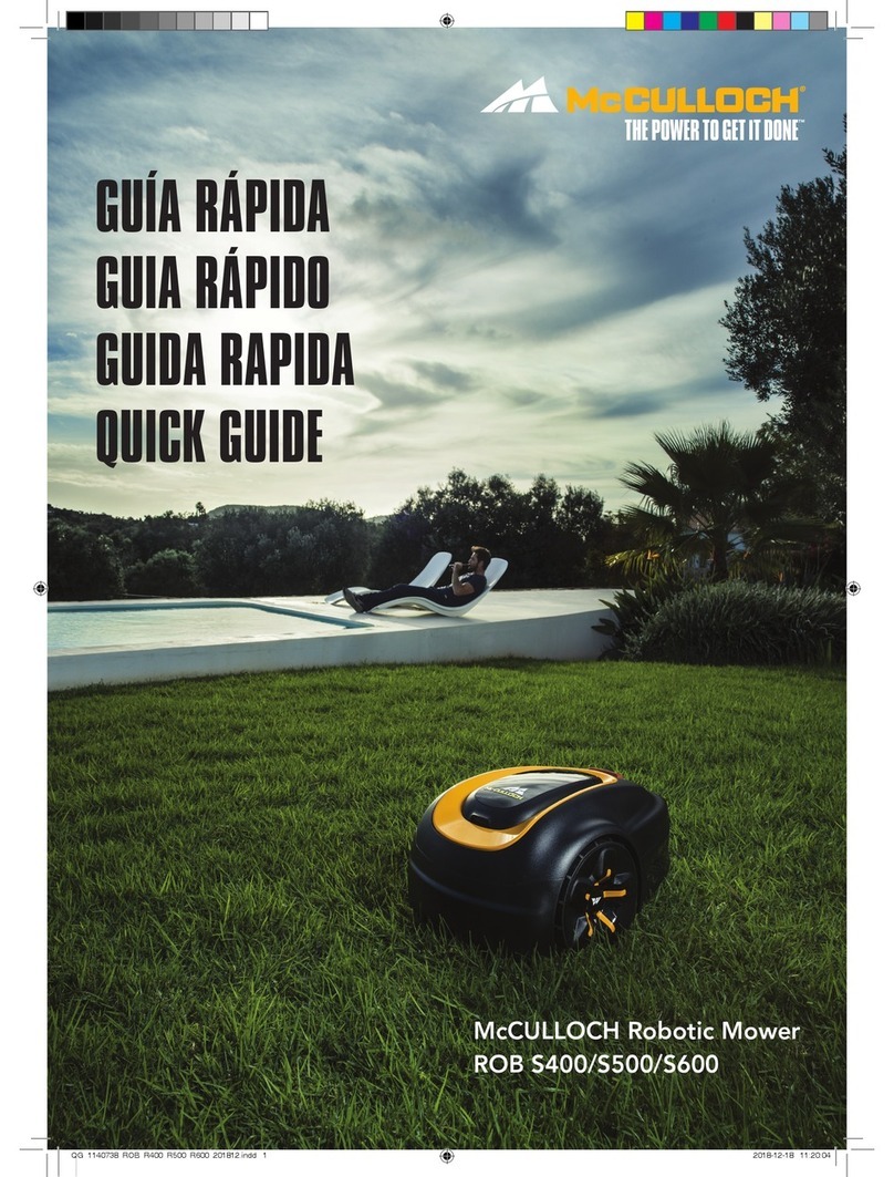McCulloch ROB S400 User manual