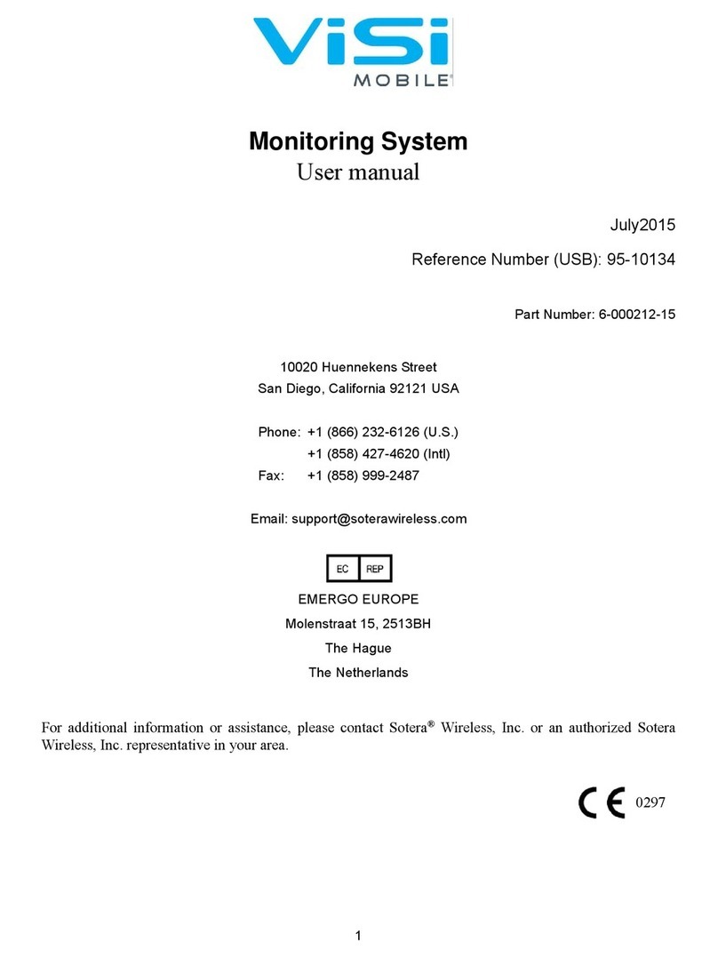 Sotera VISI user manual