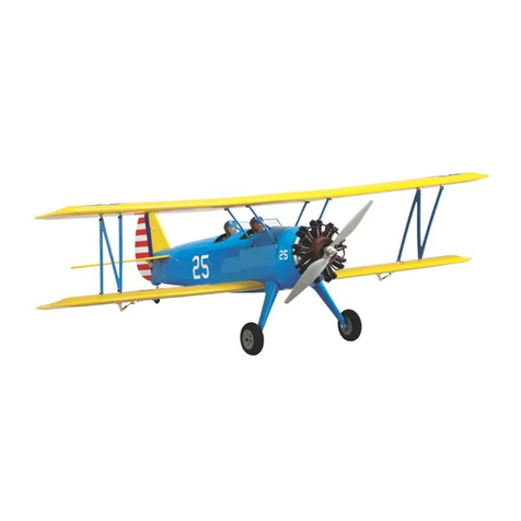 E-FLITE Stearman PT-17 15e ARF User manual