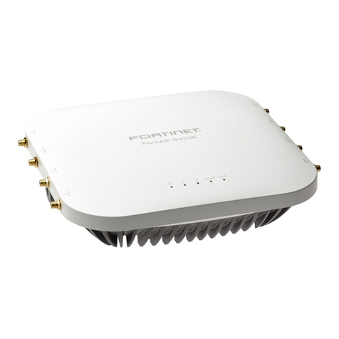 Fortinet FortiAP S423E User manual