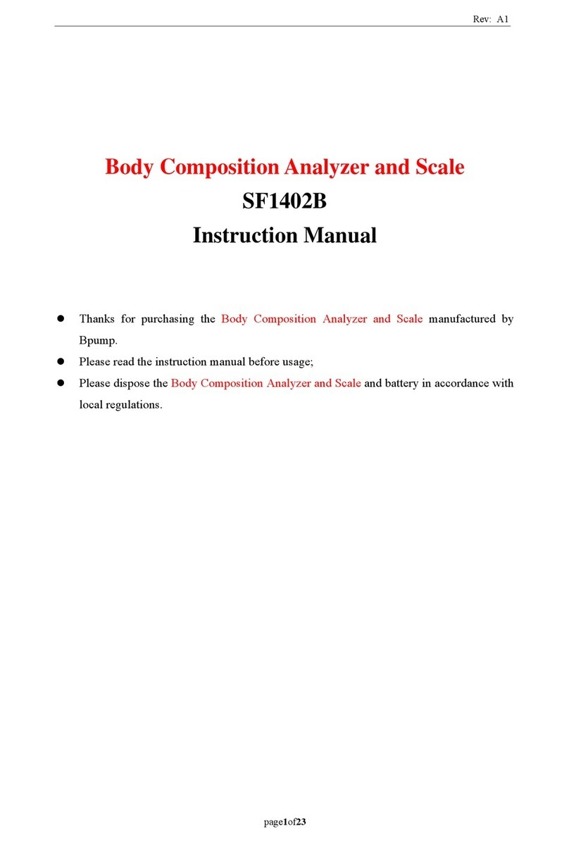 Pump Medical SF1402B instruction manual