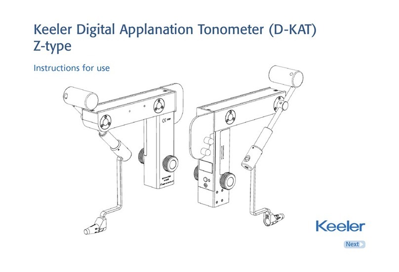 Keeler D-KAT User manual
